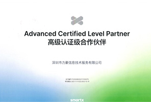 Smartx高级认证合作伙伴